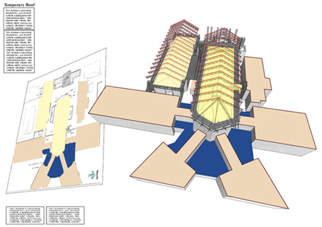 Temporary Roof